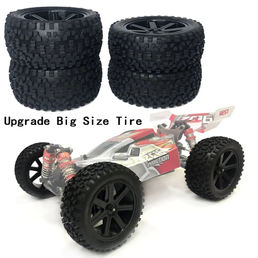 87 mm RC car parts Large tyres for 1/10 1/12 HSP Redcat HPI WLtoys 144001 124018 124017 124016 Off-road car