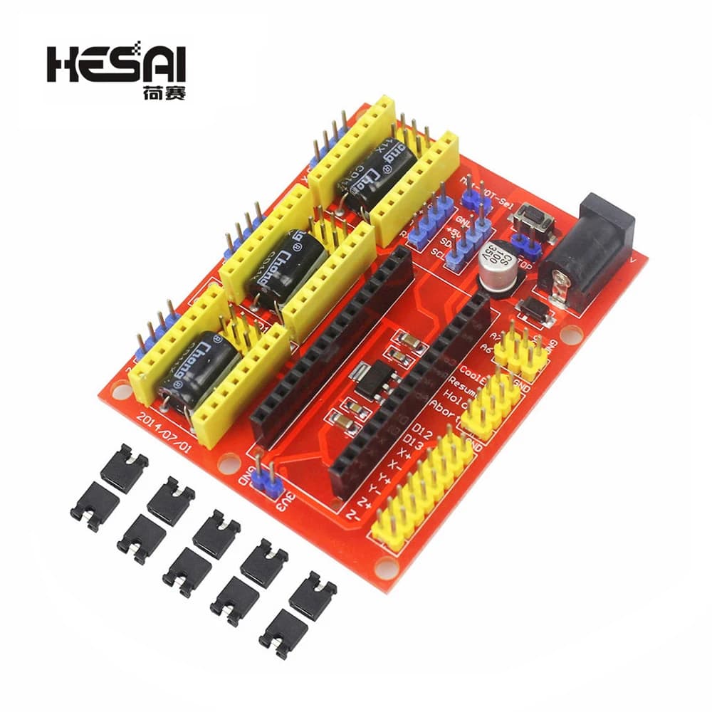 CNC Shield V4 Macchina per incidere Stampante 3D A4988 Scheda di espansione driver Kit fai da te per Arduino Nuovo