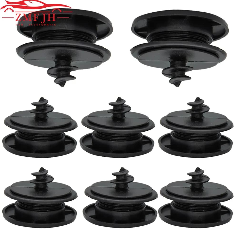 8 pezzi clip universali per tappetino per auto supporti di ritenzione impugnature morsetti di fissaggio per tappeti fibbie antiscivolo fermo di fissaggio resistente