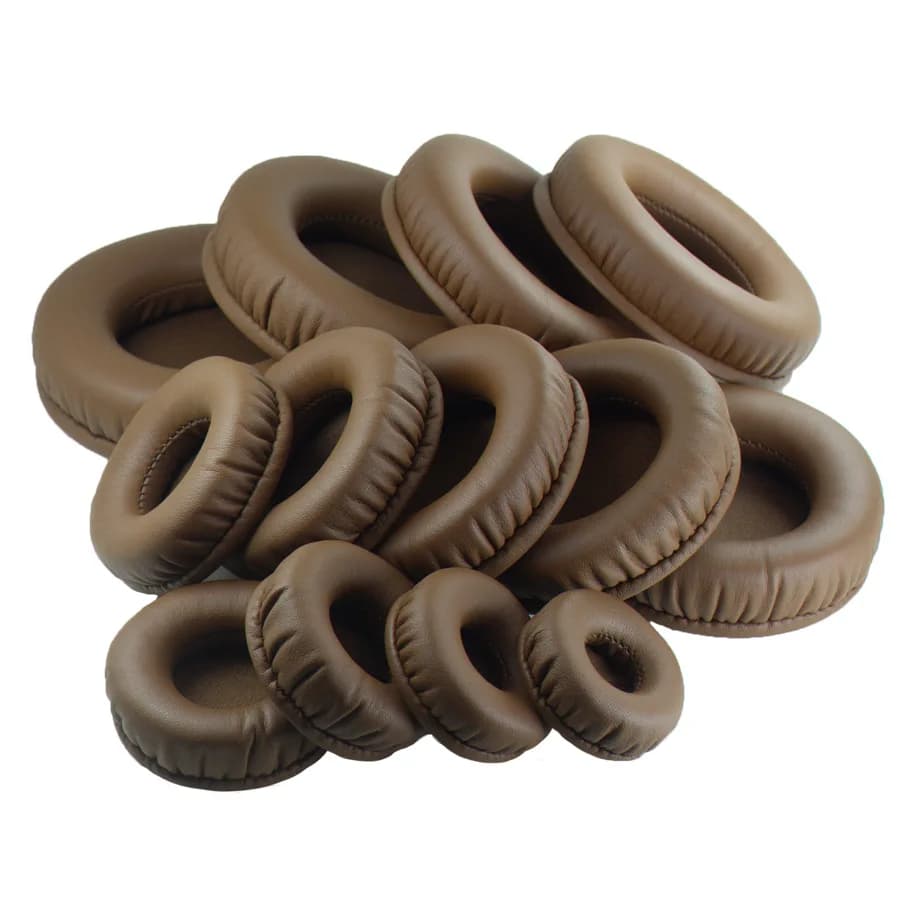 Cuscinetti auricolari di ricambio per cuffie cuscinetti auricolari con memoria proteica 45 55 60 70 80 85 90 100 105 110 MM parti di riparazione per cuffie di tutte le dimensioni