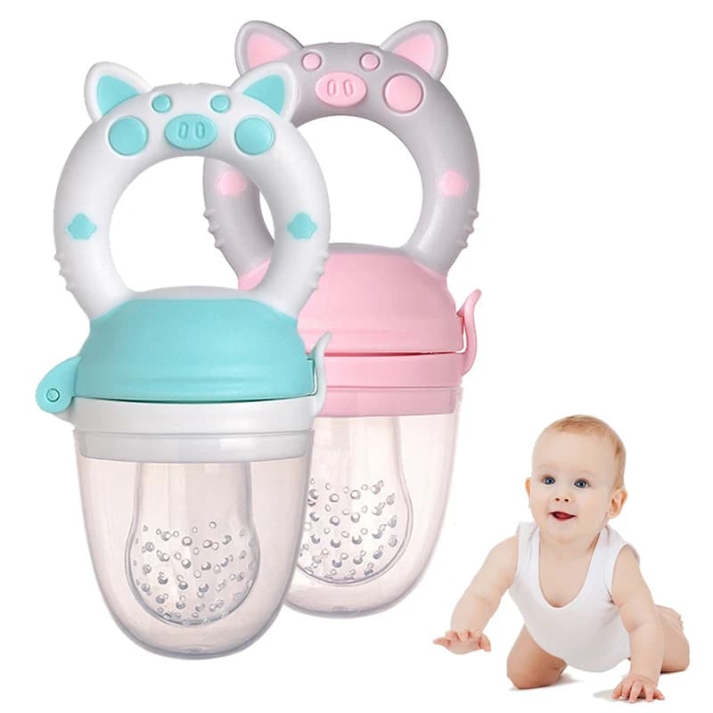 Silicone Fresh Food Nibbler Baby Feeder bambini ragazzo ragazza capezzolo di frutta s alimentazione sicuro infantile forniture per bambini capezzoli bottiglie di succhietto