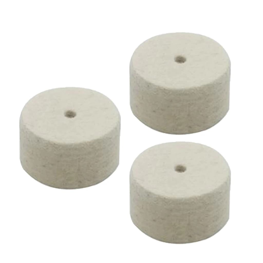 3 pezzi tamburo pedale battitore martello feltro Pad strumento a percussione accessorio 49x30x6mm