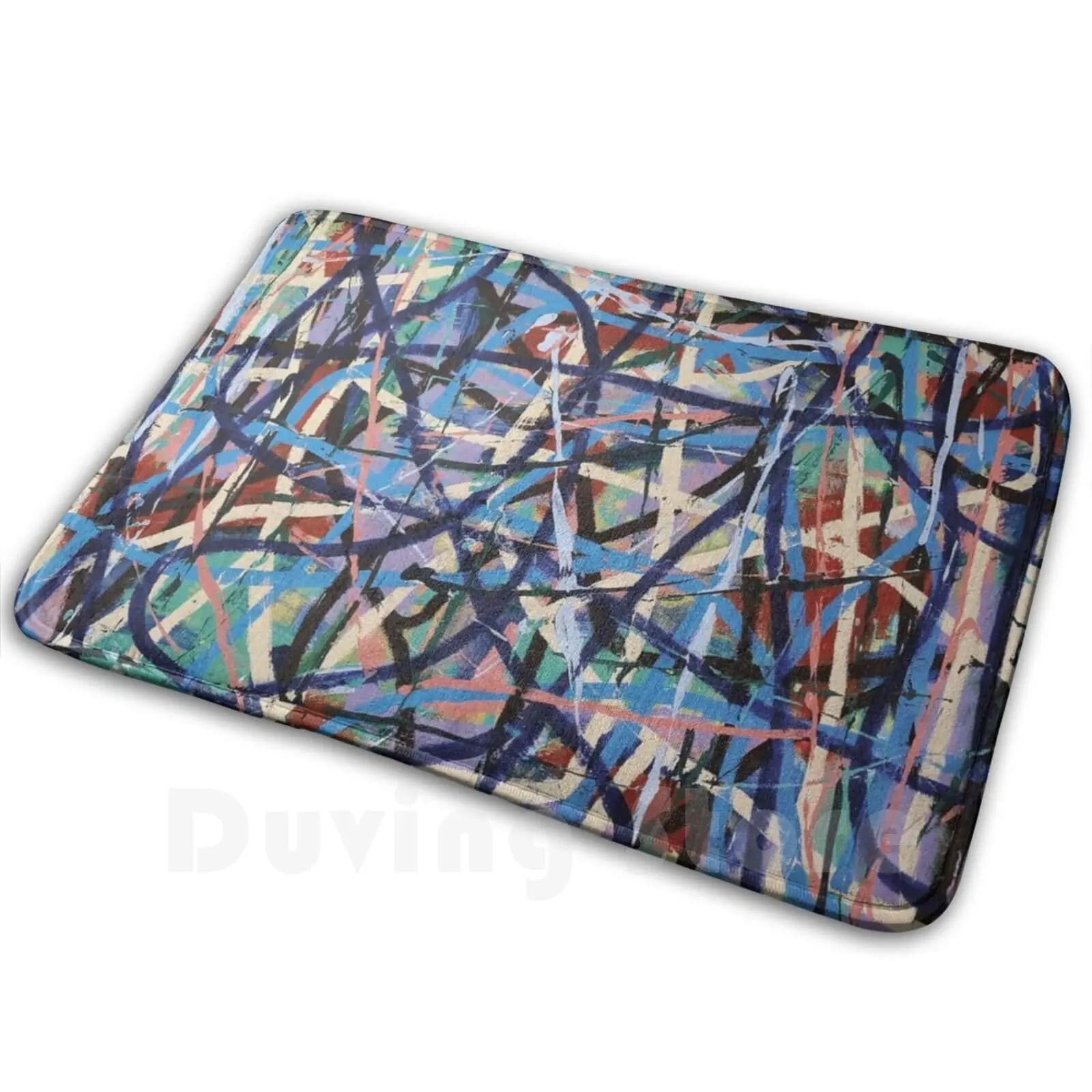 Abstract American Grafitti Art Design Mat Tappeto Tappeto Tappetini antiscivolo Camera da letto Grafitti Banksy Street Art Graffiti Street