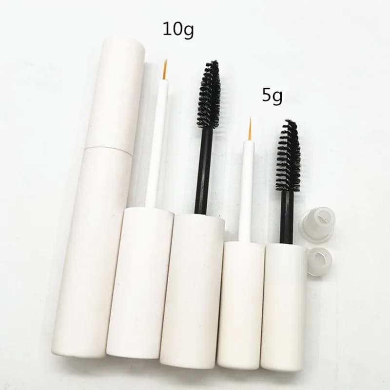 10-100 pcs 5 ml 10 ml Blank pipes for lip gloss White containers for mascara tubes Eyeliner tubes for liquids for eyelash growth White bottle