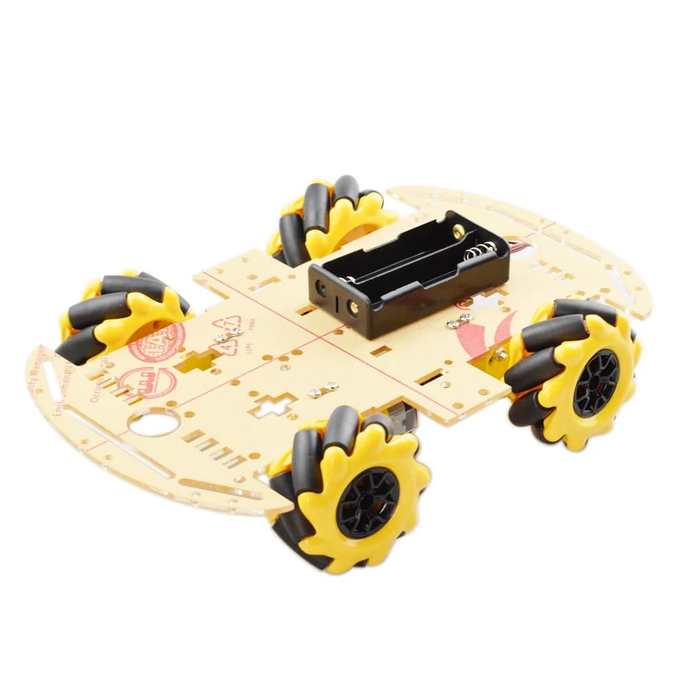 Omni Mecanum 60mm Wheel Car Chassis Kit Cheapest With TT Wheel Mecanum Motor 4 Pieces For DIY Toy Arduino Raspberry Pi
