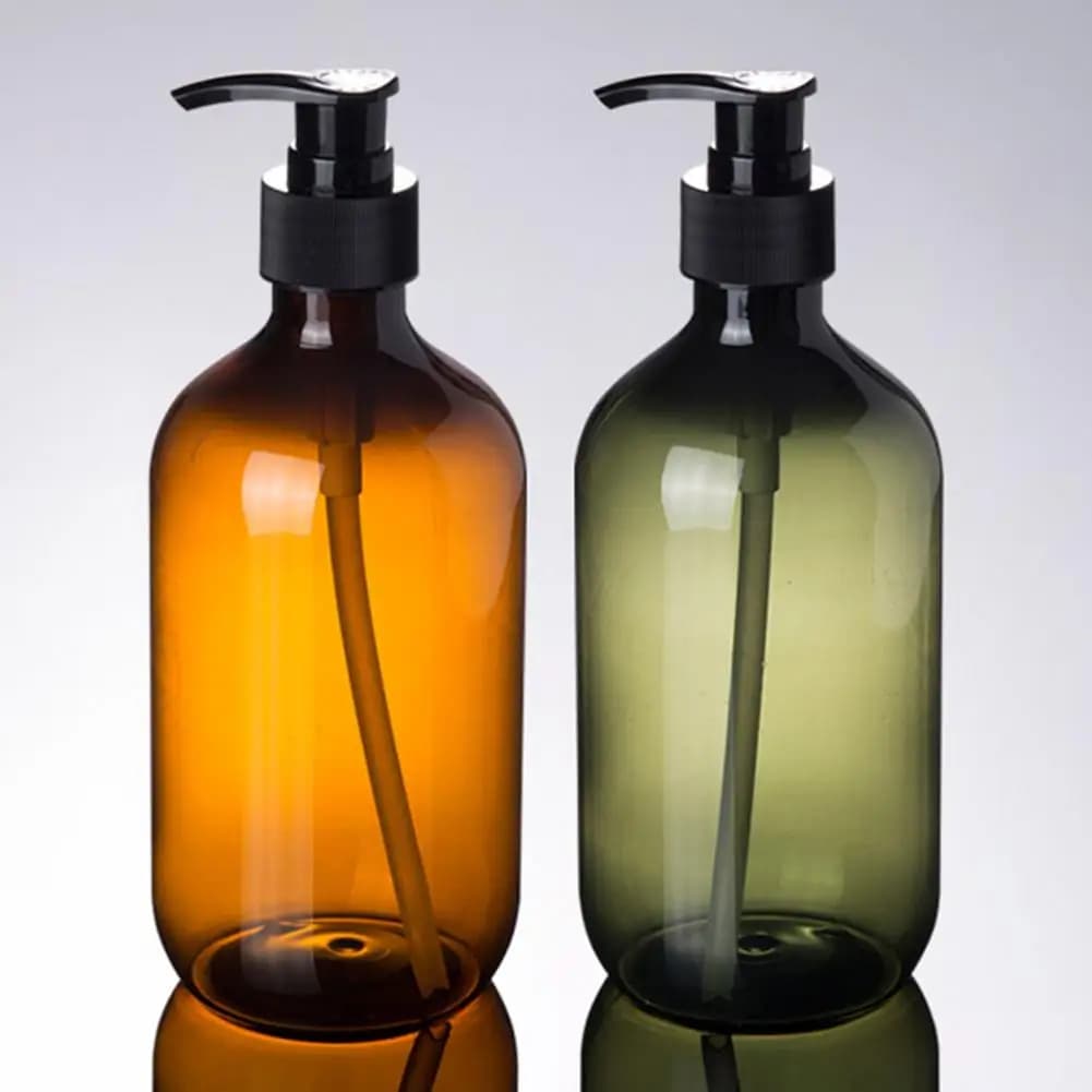 Dropshiping 500/300ml Lozione Shampoo Doccia Supporto Gel Dispenser di Sapone Vuoto Pompa Da Bagno Bottiglia Pompa di Acqua Liquida Vasetti