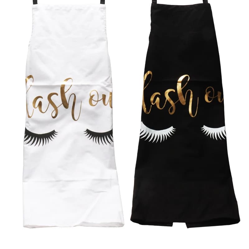 Adult Eyelash Aprons, Home Kitchen, Cooking, Cleaning, Aprons,Bavaglini,Women Kitchen, Eyelash Extension, Makeup Tools