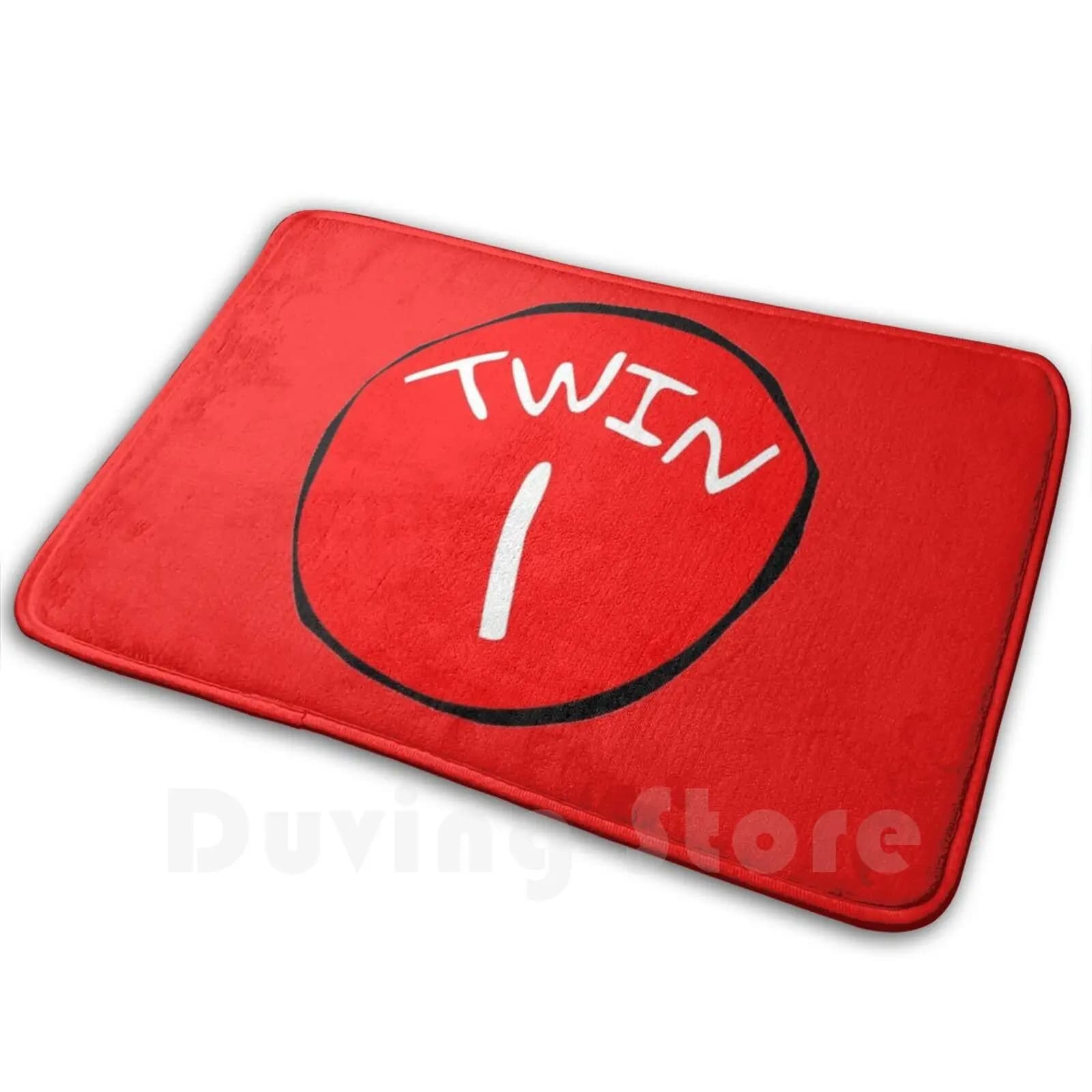 Thing 2 Twin Shirt-Fun Thing One And Two Twin-Thing One And Two Twin Tappeto Tappetino Morbido antiscivolo