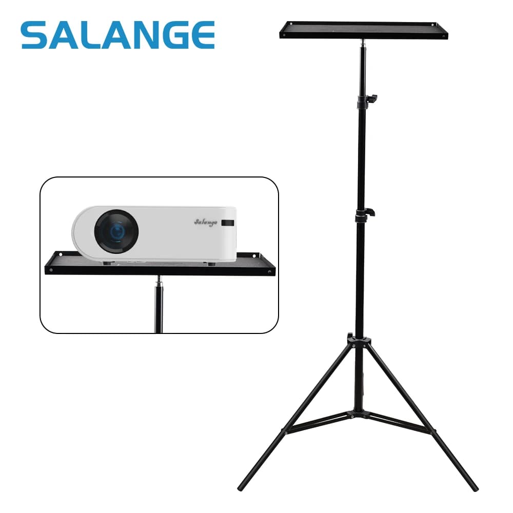 Supporto universale per staffa per proiettore 110cm 160cm accessori per proiettore per treppiede supporto per treppiede per proiezione per fotocamera per Laptop