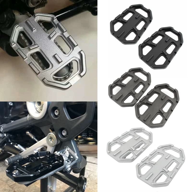 CNC Billet Pedane Larghe Pedali Resto Pedane per BMW F750GS F850GS G310GS R1200GS S1000XR R Nine T Scrambler R nine T Urban/GS