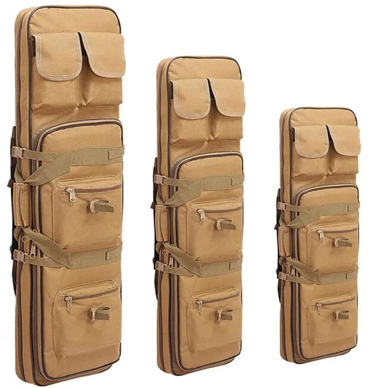 Borsa per Fucile 80/100/120cm, Custodia a Zaino per Fucile, Borsa Quadrata per Trasporto, Accessori per Armi da Caccia Outdoor