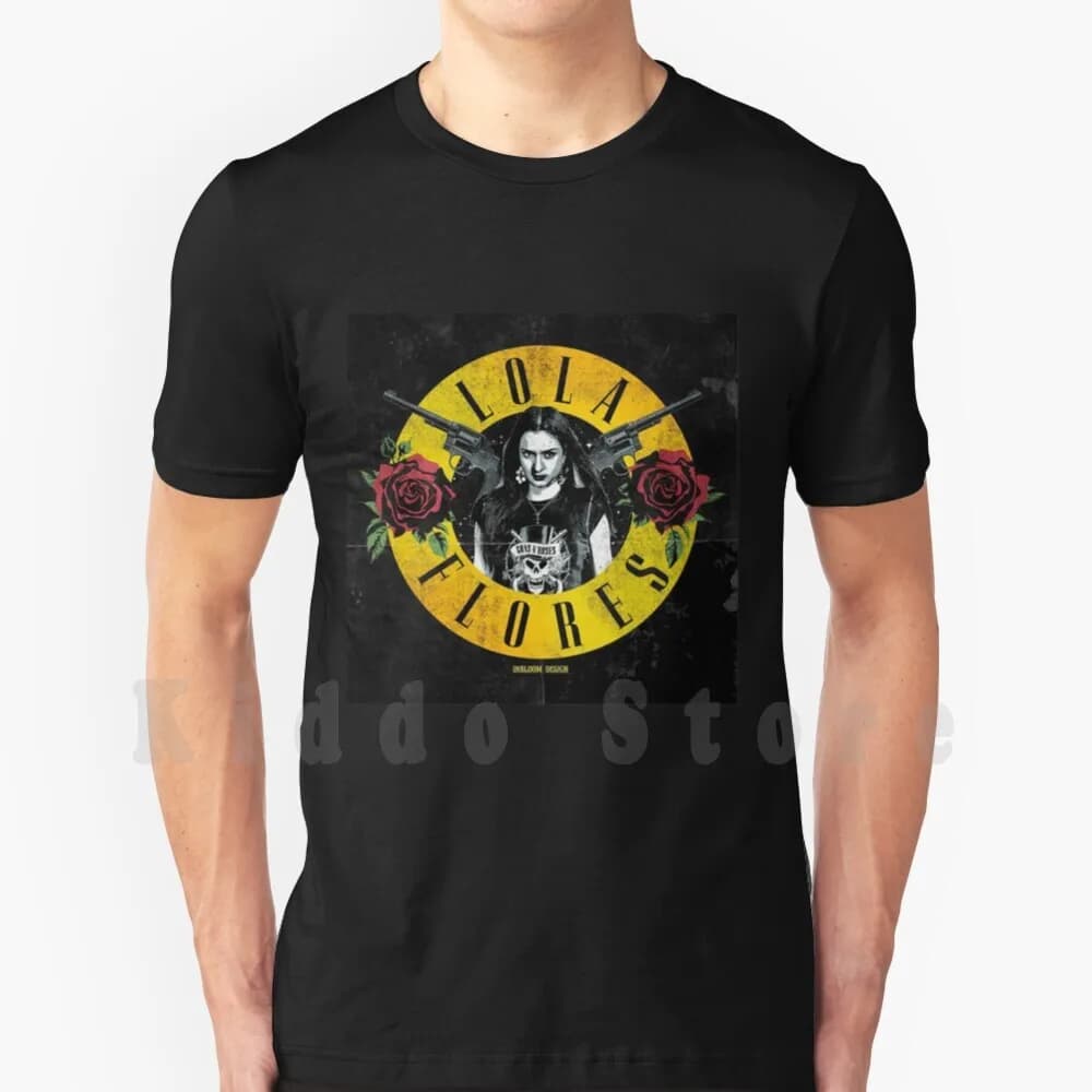 Camiseta Lola Flores T Shirt Uomo Cotone Cotone S-6xl Lola Flores Irse Lola Flores Guns And Roses Lola Flores El Brillo De Los