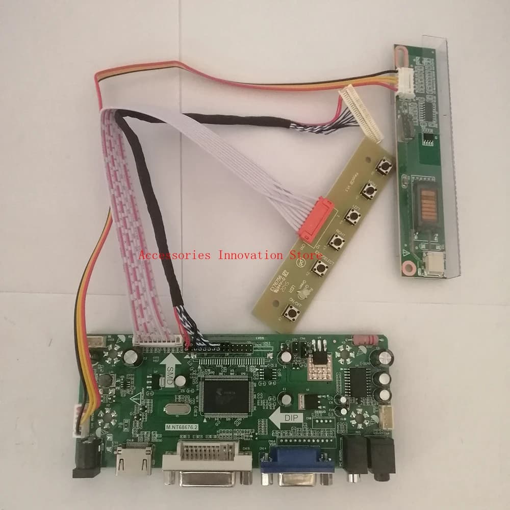 Nuovo Kit Scheda Driver Controller Monitor LP156WH1-TLA3 LP156WH1(TL)(A3) HDMI+VGA+DVI 1366X768 30 Pin Pannello Schermo LCD LED