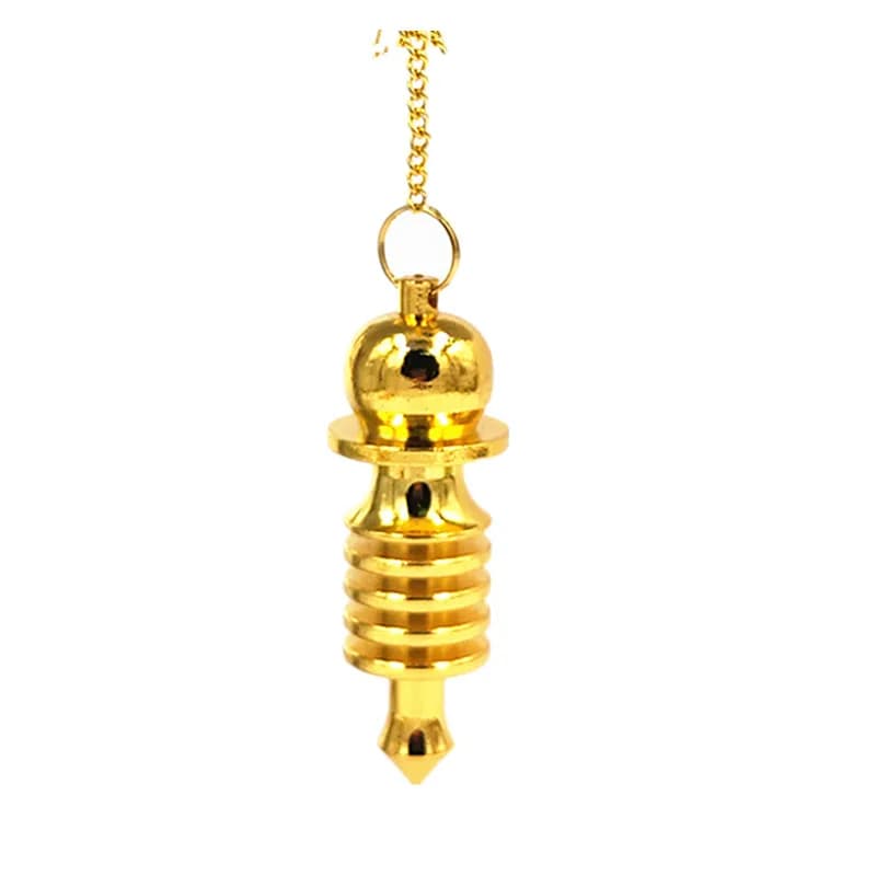 Ciondolo pendenti maschili per dowsing Healing Piramide spirituale Reiki Charms Chakra Amuleto