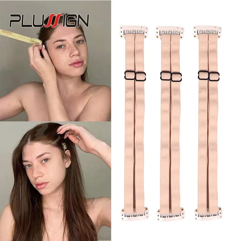 Plussign Elastic straps for lifting eyes and eyebrows Bb Elastic clip for hair adjustable rubber