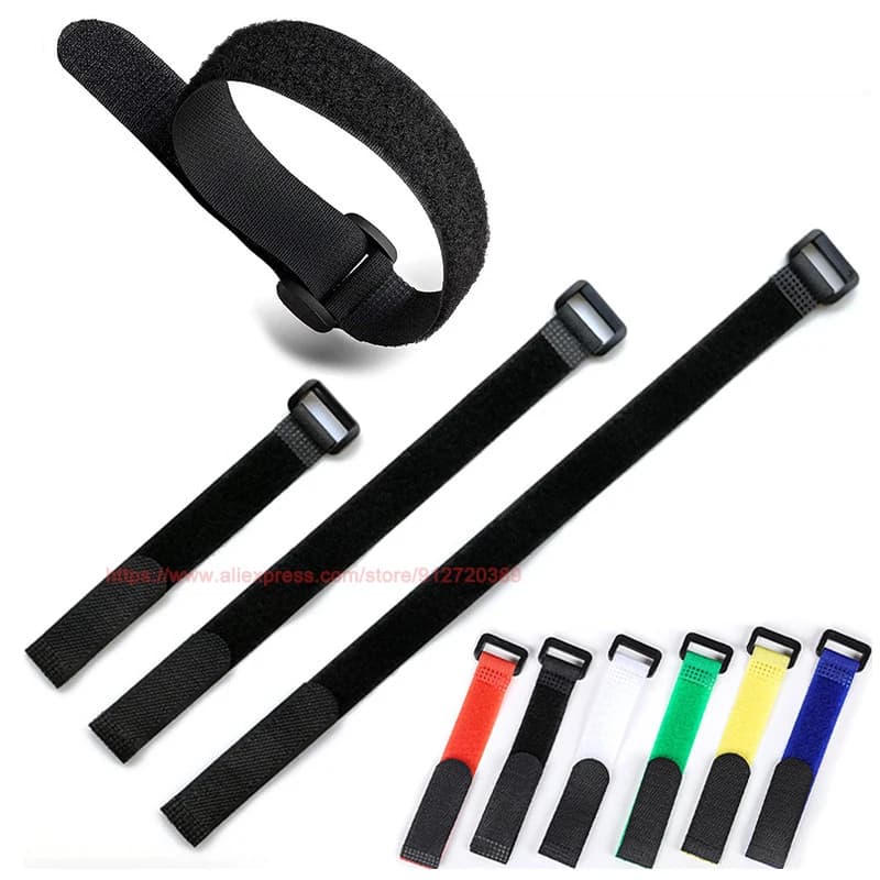 10 pz telecomando veicolo nave Drone batteria al litio fibbia posteriore fissa fascetta 20x200/300/400/500/600mm