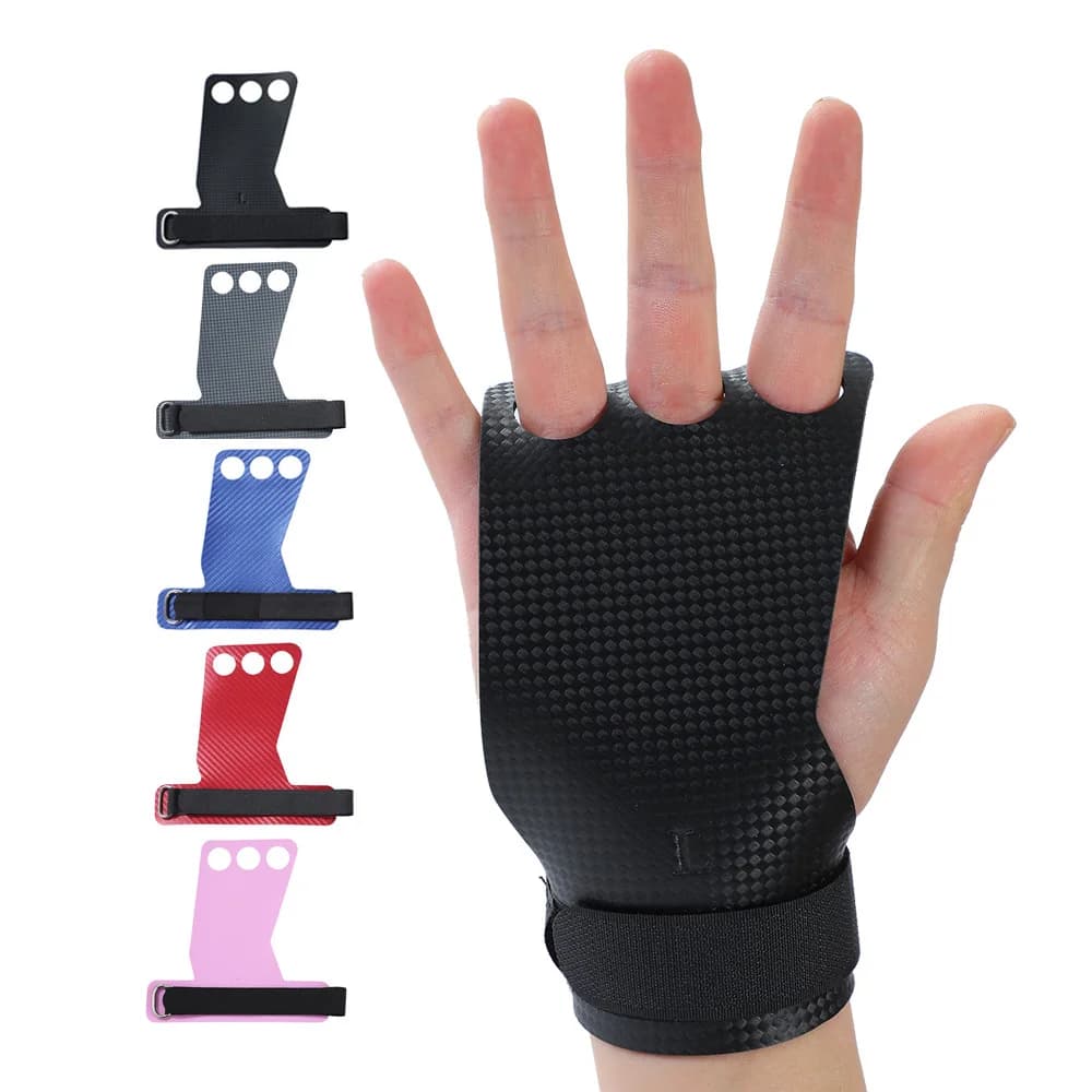 Carbon Gymnastics Knee Sleeves Lifting Weights Gym Training Gloves For Kettlebell Pull Up Gymnastics Crossfit Grip