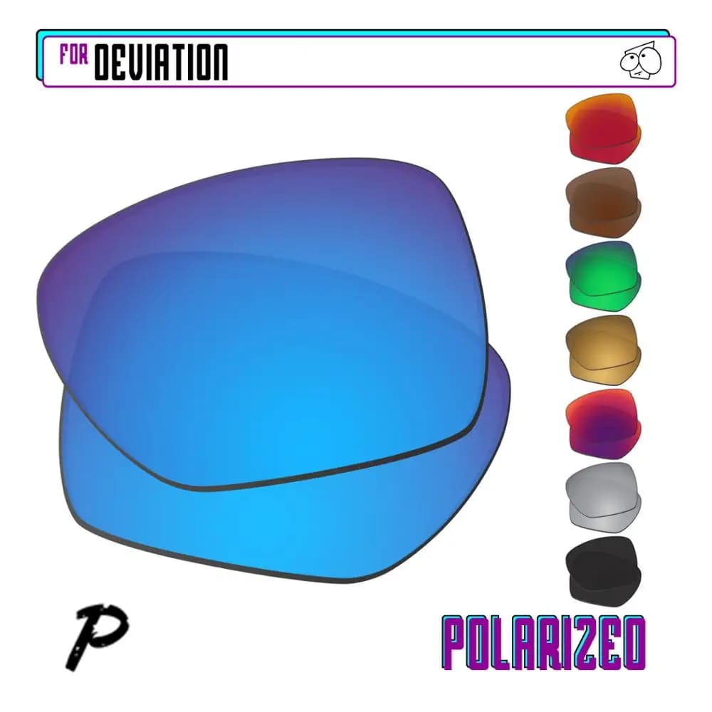 Lenti di ricambio polarizzate EZReplace per - Occhiali da sole Oakley Deviation - Opzioni multiple