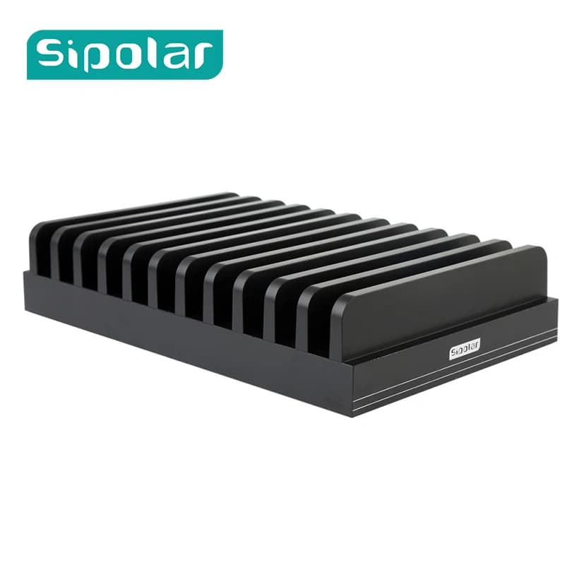 Sipolar Multi-Function Charge Station stand Dock Splicing Holder Storage Box For iPhone 5 6S 7 Plus iPad MAC Tablets NOT CHARGER