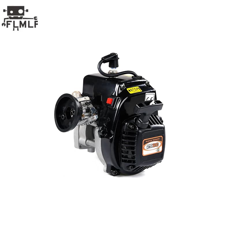 Rc Auto R290 29cc 2T 4 Bulloni Motore A Benzina Fit 1/5 Hpi Rofun Baha Km Rovan Baja Lois 5ive-T DBXL FG GoPed Redcat Auto Giocattoli Parti