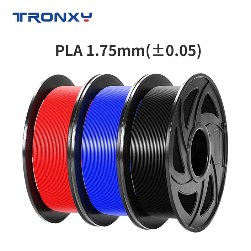 3D Printer Filament Tronxy 1 kg/Color Multicolor Colors Plastic Filament PLA optional for 3D Printing Oversea