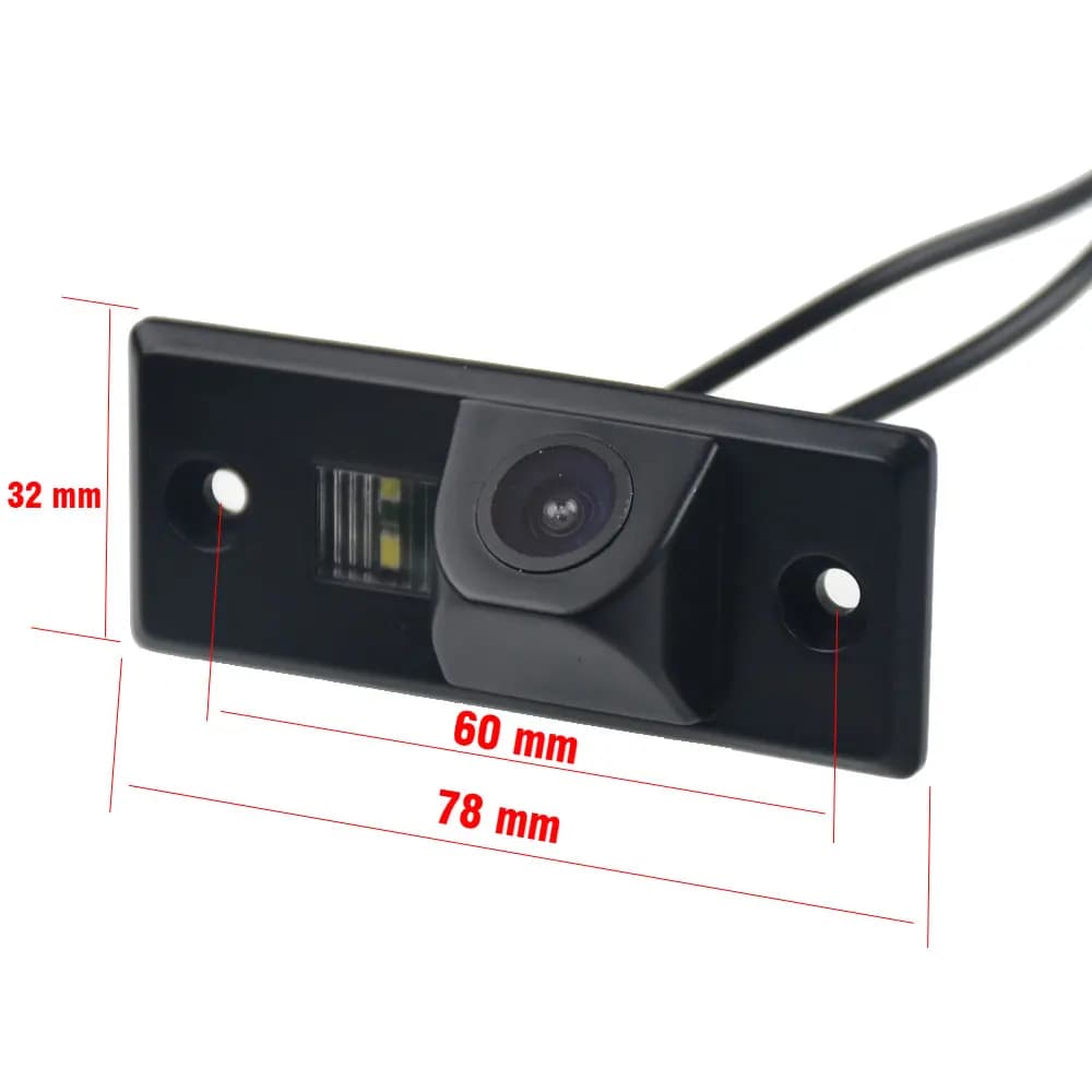 Telecamera per retromarcia per auto parcheggio retromarcia per VW Tiguan Golf Mk4 Bora Polo Passat Jetta per Skoda Fabia Yeti