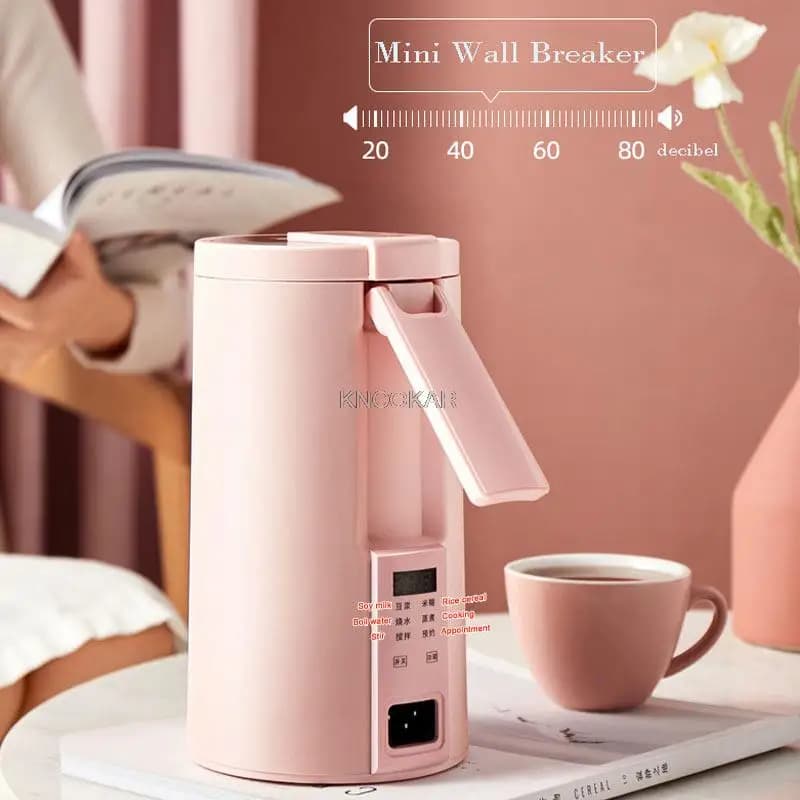Automatic soy milk machine Multicooker 220V Mini heated soy milk juicer Rice paste blender Home Use food mixer