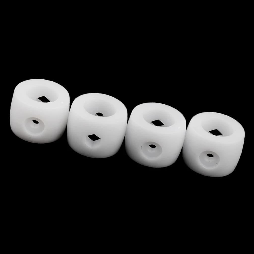 Durevole di alta qualità 4 pezzi 16mm paraurti asta per calcio balilla calcio calcio Buffer parti di ricambio Fussball