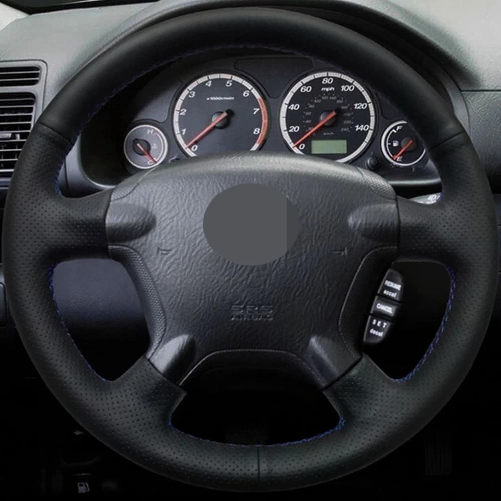 Black Non-slip Wear Resistant Car DIY Products in eco-leather accessories car cover for Honda CR-V CRV 2002-2006