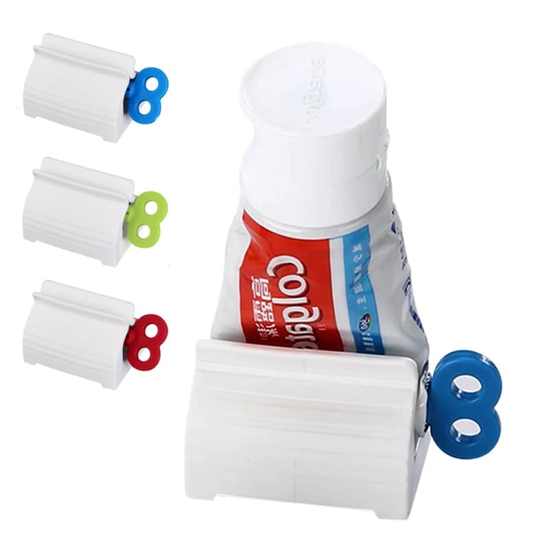 Dispositivo per spremere dentifricio Dispenser multifunzionale Clip per detergente viso Strumenti manuali per tubi pigri Pressa Accessori per il bagno