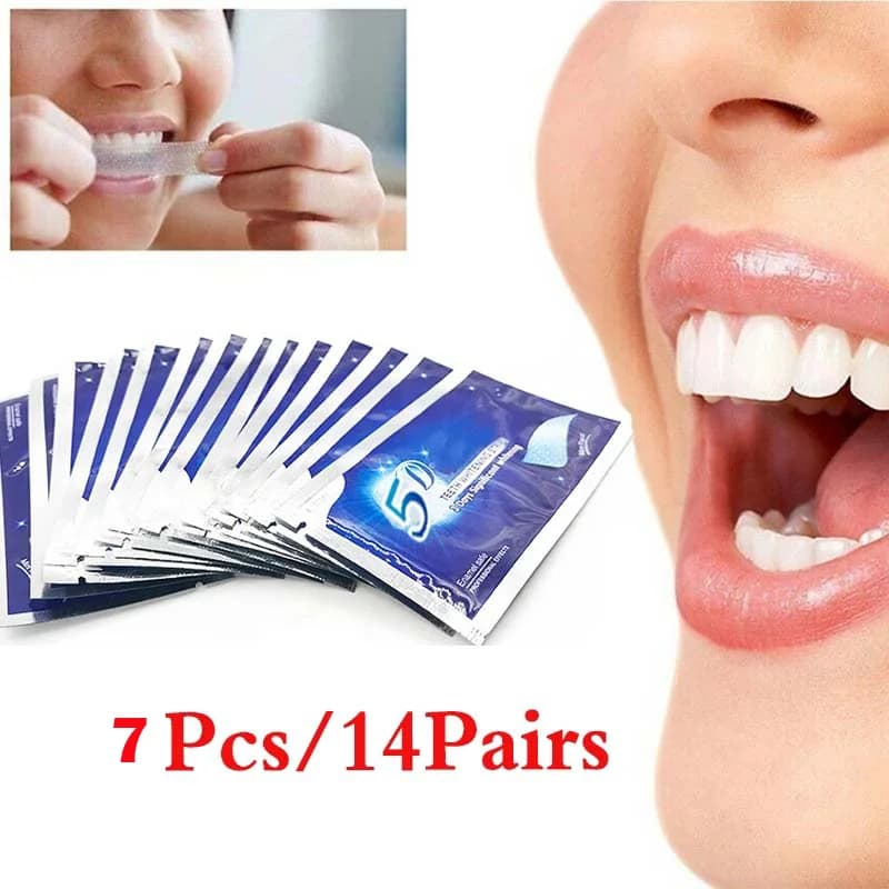 5d Tooth Whitening Kit White Teeth Strips Oral Hygiene Kit Fake Teeth Strip Dental Veneers Dropshipping Gel