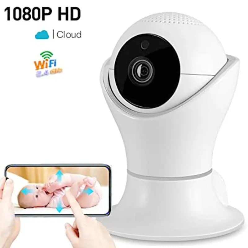 IP Wifi Wireless Cloud Sicurezza domestica Smart Camera Webcam notturna 1080P HD WiFi Telecamera webcam di rete di sorveglianza audio bidirezionale