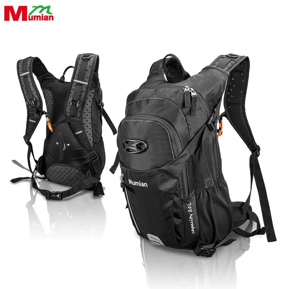 Borsa da bicicletta impermeabile da 20 litri zaino da ciclismo per Sport all'aria aperta zaino da bici traspirante zaino da idratazione per arrampicata ultraleggero
