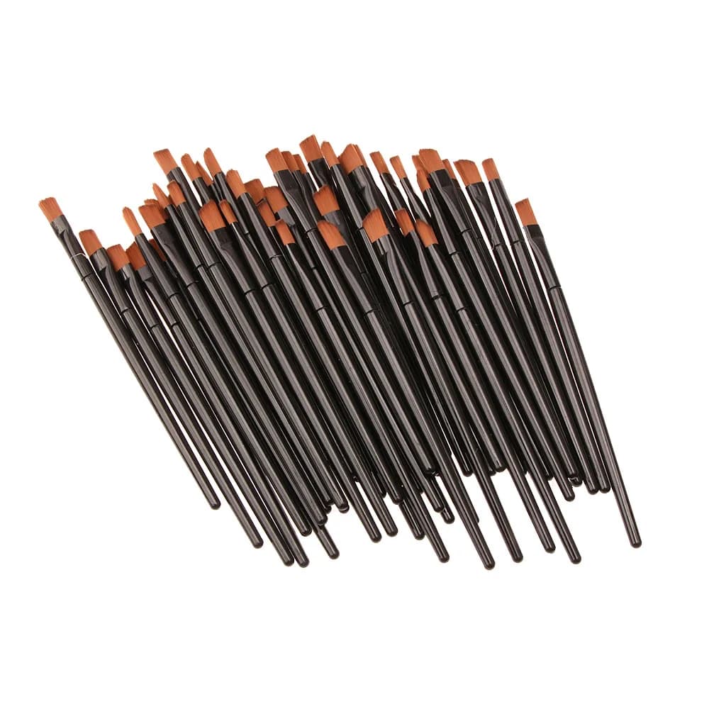 50 pcs/Lot Eye Brushes Umbrella Set Mascara Blending Matita Brush Makeup Brush Tools