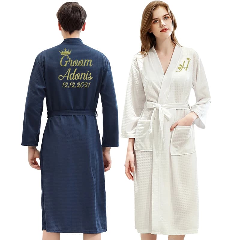 Wedding Party Customize Nama Date Woman Bathrobe Kimono Wedding Dress Bride Bridesmaid Dress