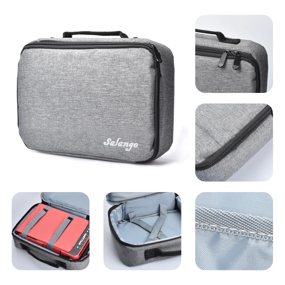 Mini custodia per proiettore Borsa da trasporto per Epson Optoma Benq Salange P35 Custodia da viaggio universale addensata per proiettore