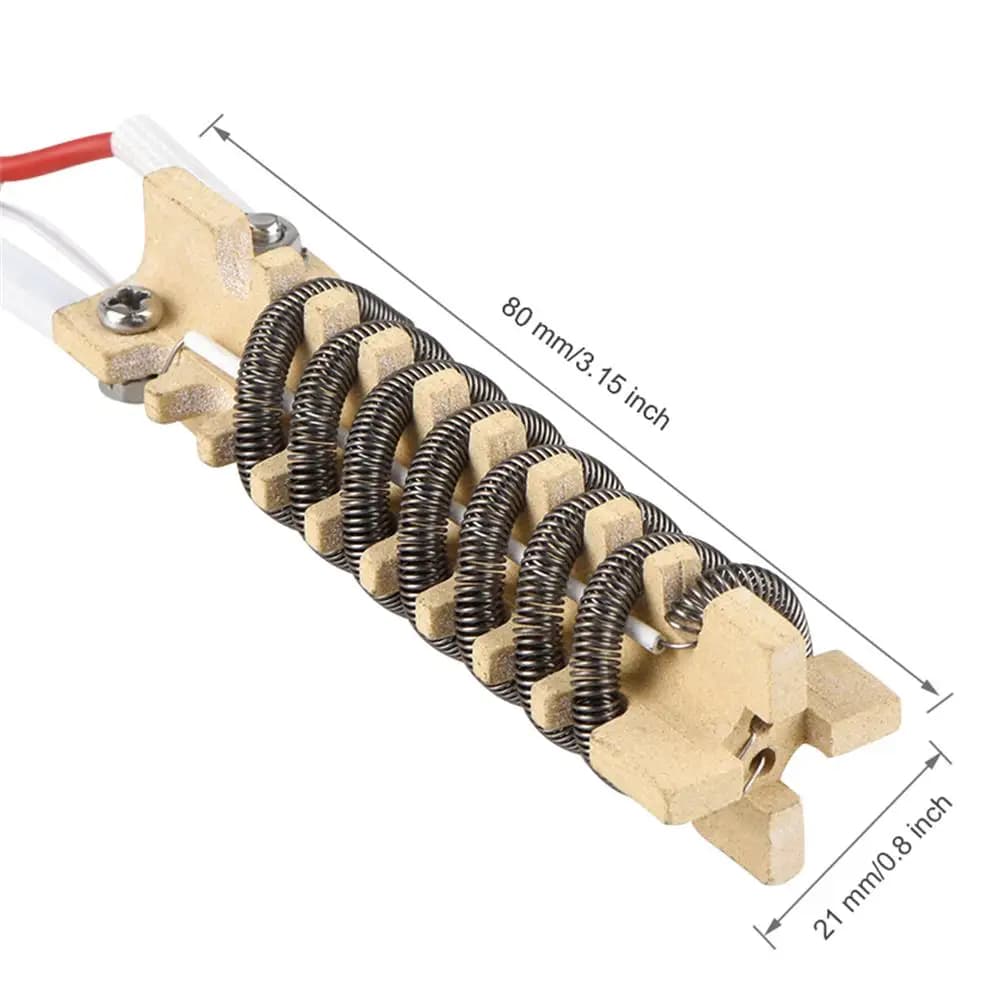 Elemento Riscaldante per Stazione Saldante JCD 750W 220V 110V, Nucleo Riscaldante per Pistola ad Aria Calda per 8898 8858 858D 8586