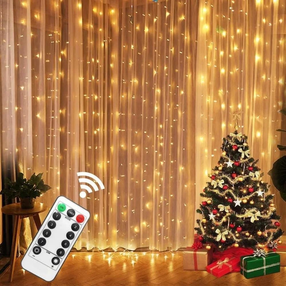 Luci di Natale Tenda Ghirlanda Decorazioni di buon Natale per la casa Ornamenti di Natale Regali di Natale Navidad 2021 Decorazioni di Capodanno