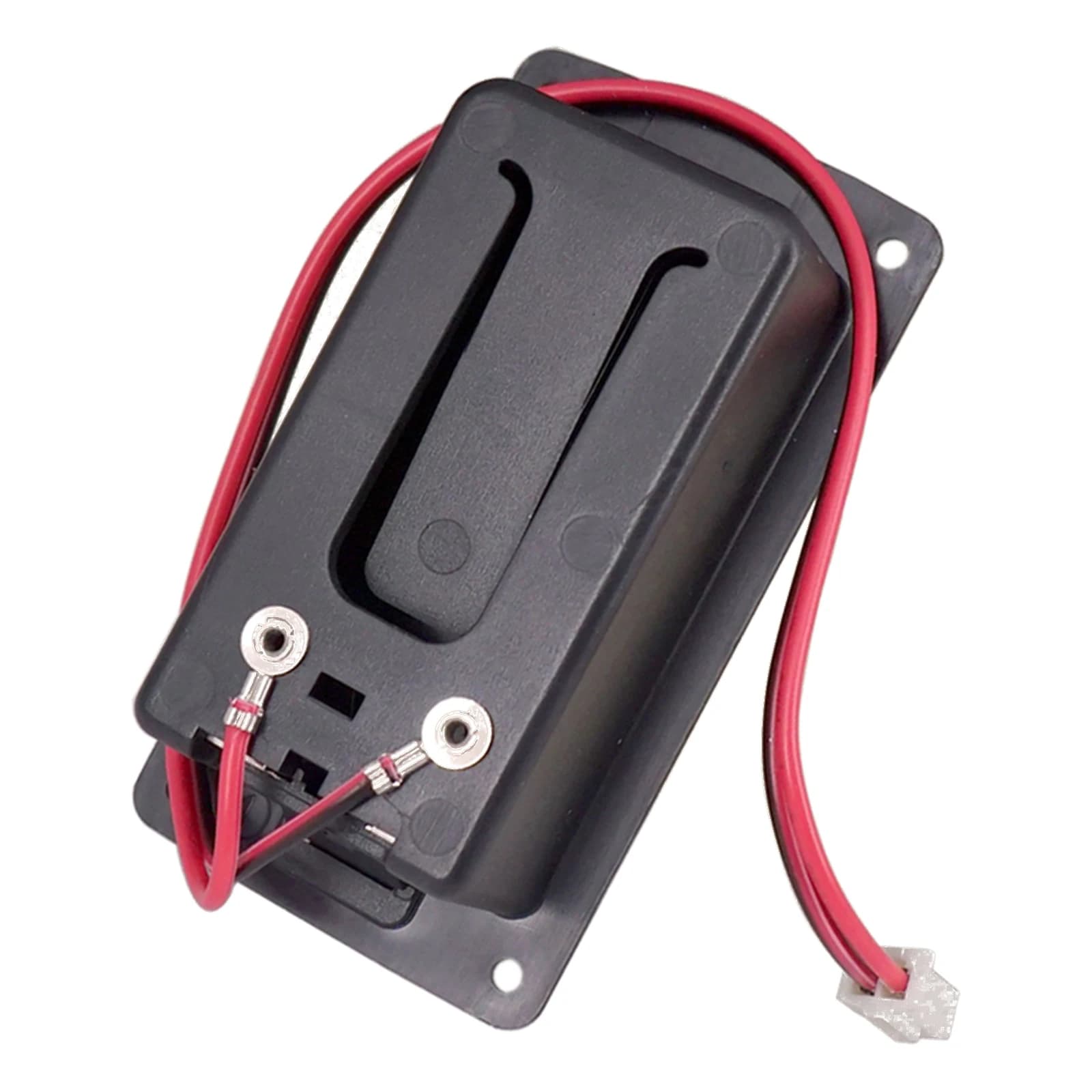Abs 9v portabatterie/custodia/scatola coperchio vano chitarra e basso pick up