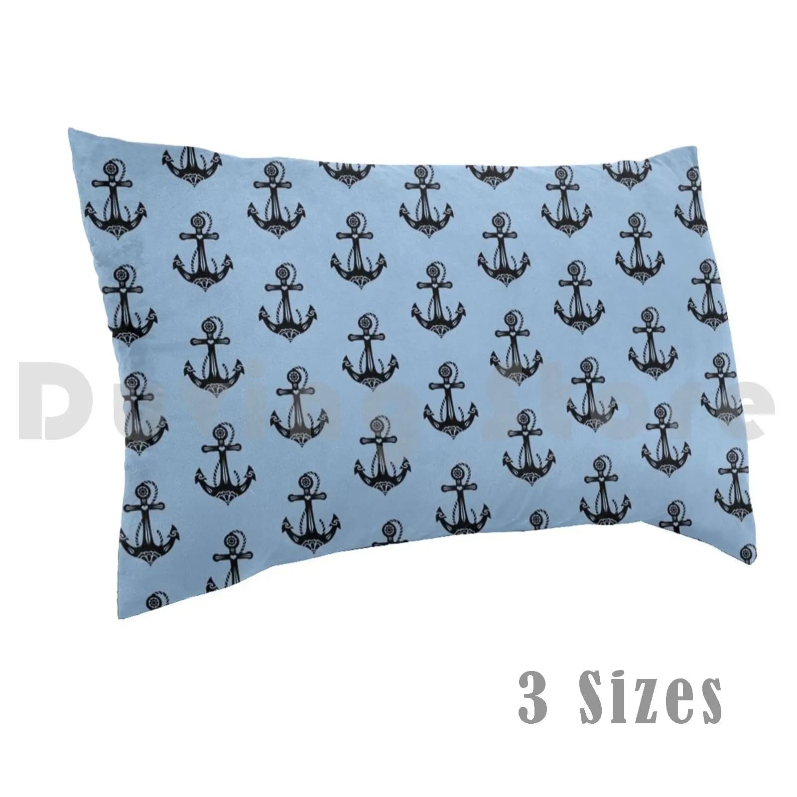 Federa per cuscino con simbolo di speranza stampata 50x75 Fede Amore Anchor Sacra rosa Simbolo di speranza Fede Amore Anchor Capitano di barca