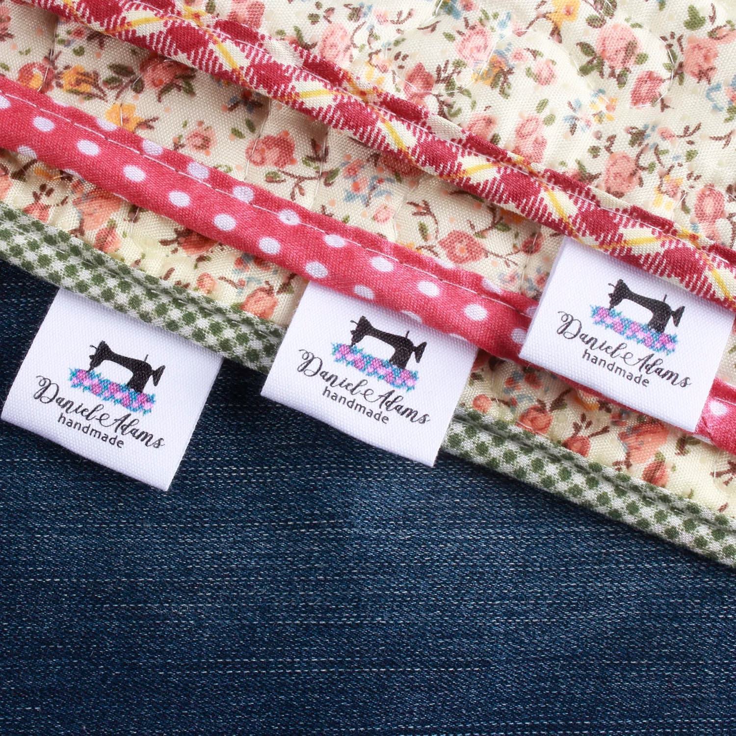 30x70mm Cotone con logo o testo Etichetta accessori per cucire, etichette per cose lavorate a maglia, personalizzato, personalizzato, etichetta fatta a mano, etichette regalo