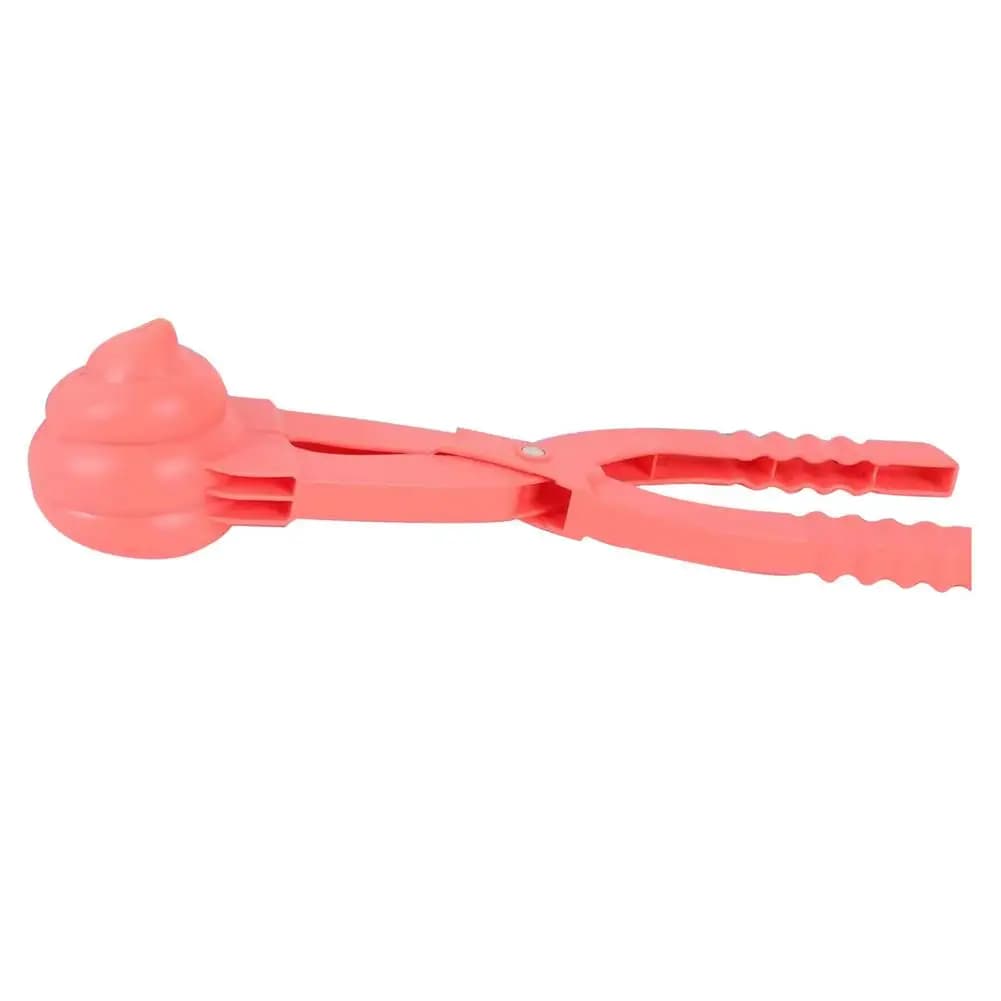 Maker Tool Snow Toys forma di sgabello con Kit di Clip per manico giocattoli di sabbia da spiaggia forma di cacca divertente inverno neve sabbia stampo