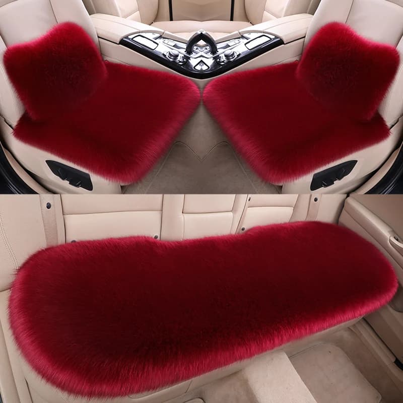 Car seat cushion in Cashmere for Porsche all models cayenne 958 Macan interior car covers interior parts auto styling accessories