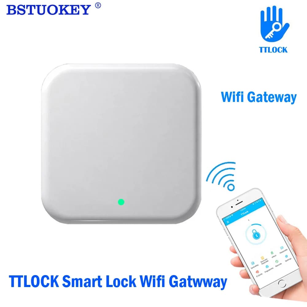 TTLock G2 App Dispositivo di blocco Convertitore gateway WiFi Bluetooth per il controllo remoto domestico dei sistemi Smart Home