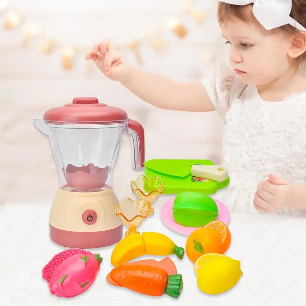 Simulation juicer toys fake children plays mixer preschool appliance