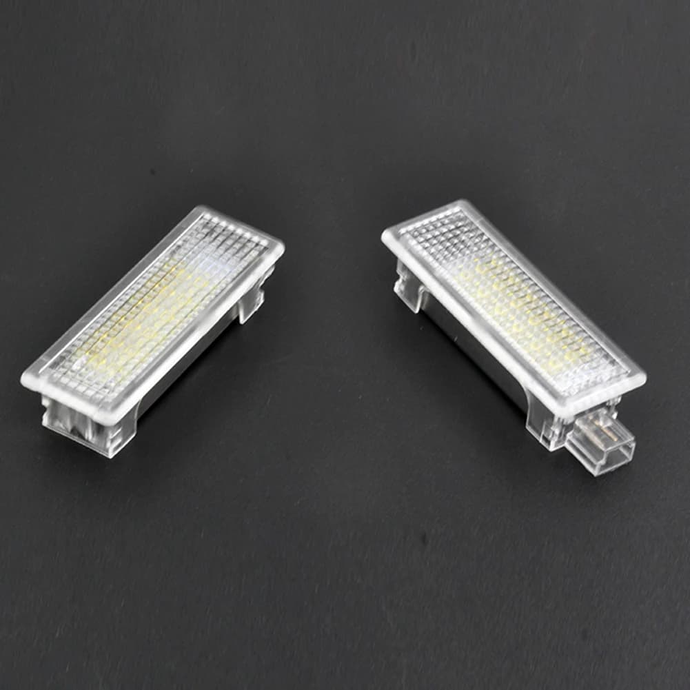 2PCS di Cortesia A LED Vano Piedi Sotto La Porta Nessun Errore per BMW 1/3/5/7serie e87 E90 E92 E93 F10 E60 E61 F10 X1 X3 X5 X6 Z4