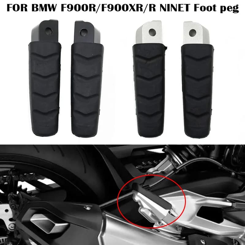 For BMW F900R/F900XR R NINE T R9T Urban Pure Scrambler New Motorcycle Footrest Foot rest peg Front Rear Aluminum Alloy Footpegs