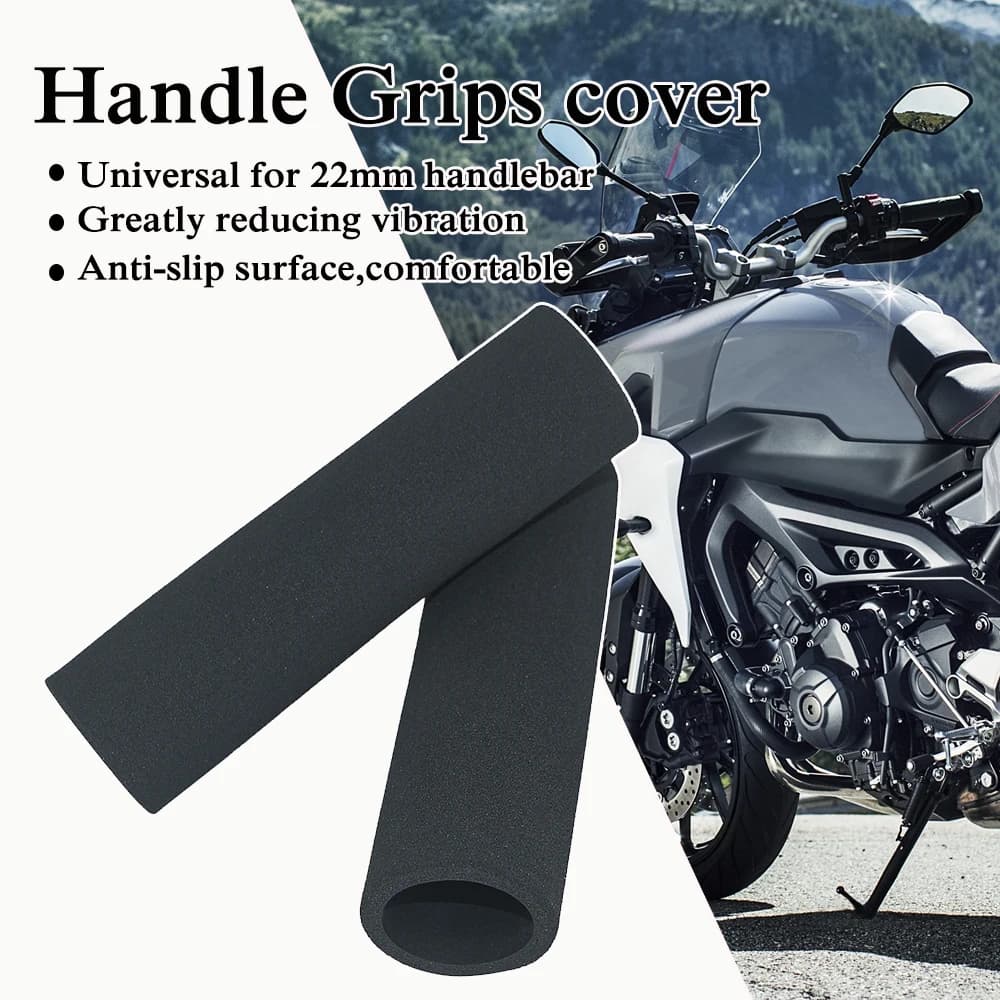 Universal Grip Handle Cover 22 MILLIMETRI Handlebar Handle Dust Cover for YAMAHA FZ1 tracer 900 2016 For Suzuki GSX S750