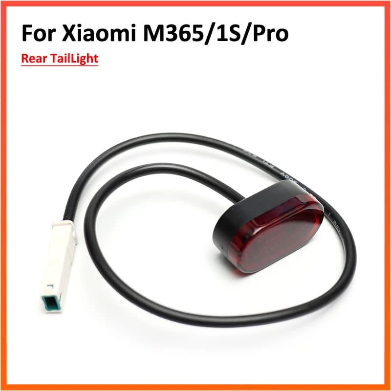 Fanale posteriore per Xiaomi M365 Scooter elettrico 1S Pro 2 Skateboard Avvertimento di sicurezza Lampada posteriore Pro Parti luminose a LED