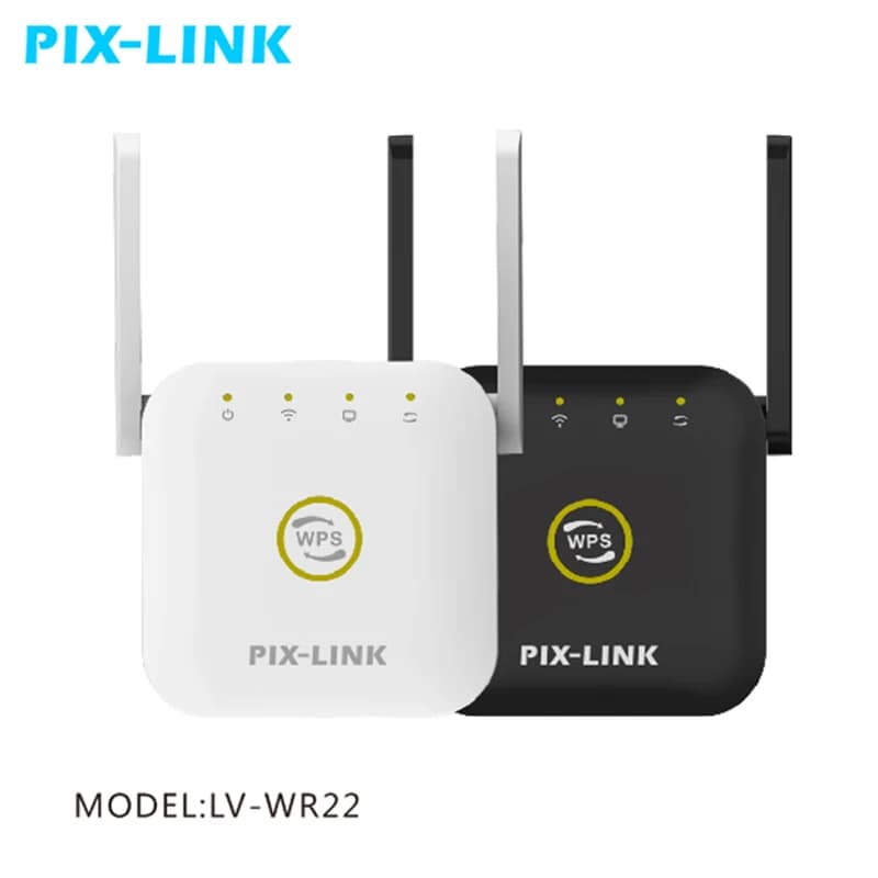 PIXLINK WR22 Ripetitore WIFI wireless Extender 300Mbps Amplificatore di segnale Wi-Fi a lungo raggio Punto di accesso ripetitore di rete
